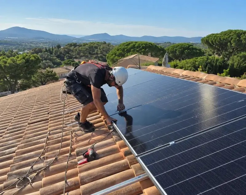 Installateur panneaux solaires Mireval — pose photovoltaïque sur toiture